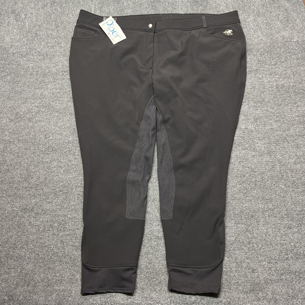 Piper by Smartpak Horse Riding Pants Breeches Women's 48R Gray